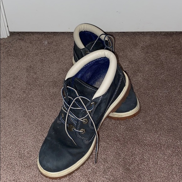 Blue Timberlands - Picture 4 of 4